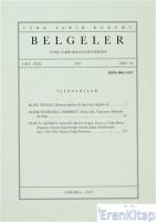 Belgeler - Türk Tarih Belgeleri Dergisi : Sayı 41