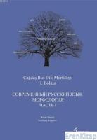 Çağdaş Rus Dili Morfoloji 1. Bölüm