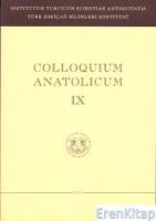 Colloquium Anatolicum : Sayı 9