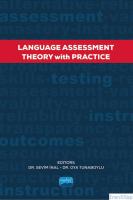 Language Assessment - Theory with Practice