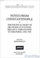 Notes from Constantinople