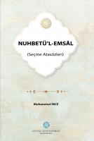 Nuhbetü'l-Emsal : Mecmau'l-Emsal Tercümesi, 2022