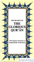 The Meaning Of The Glorious Qur'an : İngilizce Kur'ân-ı Kerîm Meâli (küçük boy, ipek şamua kâğıt, karton kapak)