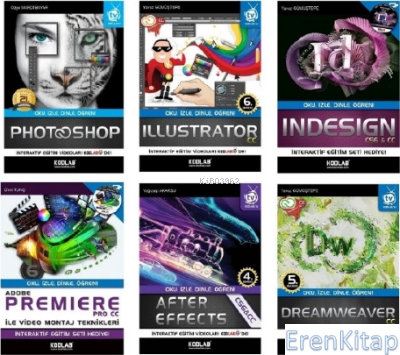 Adobe Grafik Tasarım Uzmanlığı Seti (6 Kitap Takım) Kolektif