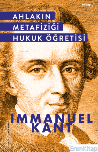 Ahlakın Metafiziği Hukuk Öğretisi Immanuel Kant