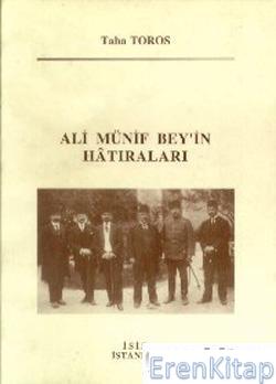Ali Münif Bey'in Hatıraları