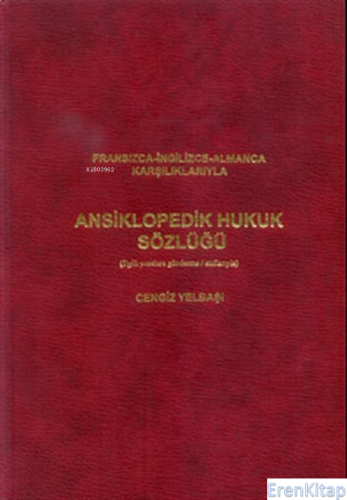 Ansiklopedik Hukuk Sözlüğü Cengiz Yelbaşı