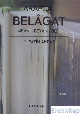 Arapça Belagat : Meani-Beyab-Bedi'
