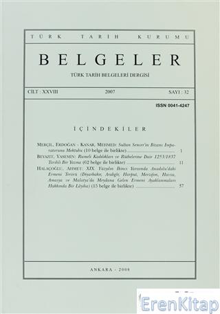 Belgeler - Türk Tarih Belgeleri Dergisi : Sayı 40