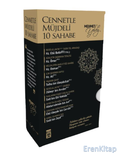 Cennetle Müjdeli 10 Sahabe Set (10 Kitap) Mehmet Yıldız