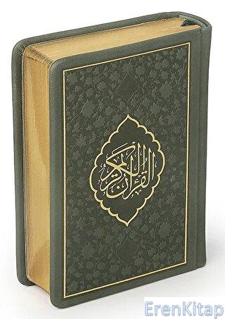 Cep Boy Hakiki Deri Kur'an-ı Kerim (Yeşil Renk) Kolektif