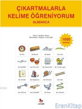 Çıkartmalarla Kelime Öğreniyorum Almanca-1000 Kelime