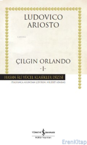 Çılgın Orlando -I- (Ciltli) Ludovico Ariosto