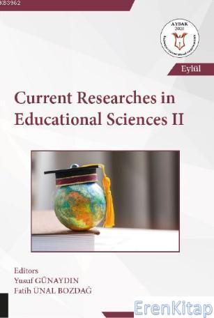 Current Researches in Educational Sciences II Yusuf Günaydın