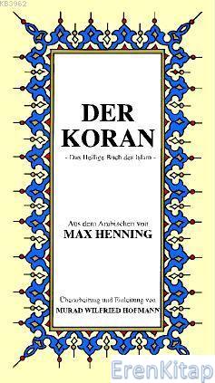 Der Koran - Almanca Kur'ân - ı Kerîm Meali (küçük boy, karton kapak)