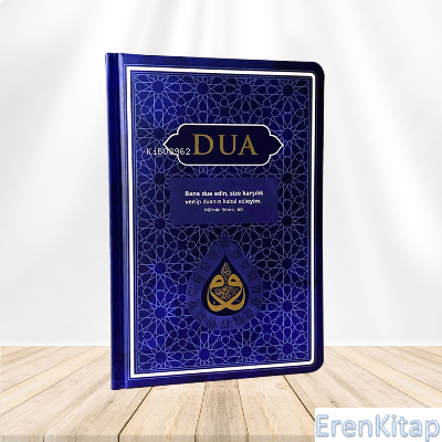 Dua (Evrâd-ı Şerîfe) Büyük Boy - Arapça+Türkçe - Lacivert (Genişletilmiş Yeni Baskı)