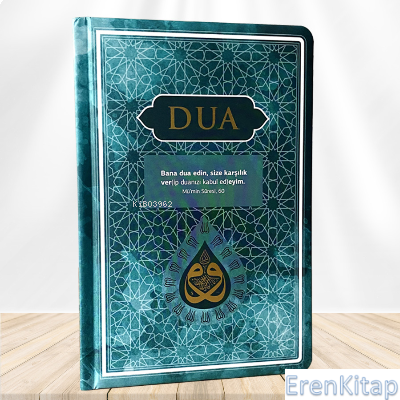 Dua (Evrâd-ı Şerîfe) Rahle Boy - Arapça+Türkçe - Turkuaz (Genişletilmiş Yeni Baskı)
