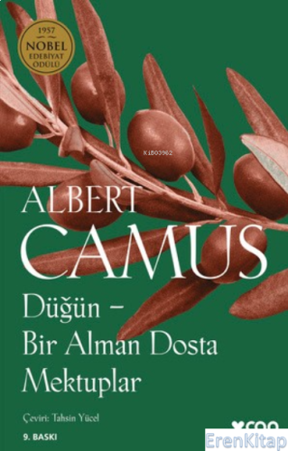 Düğün - Bir Alman Dosta Mektuplar Albert Camus
