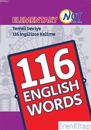 Elementary 116 English Words Kartları Kolektif