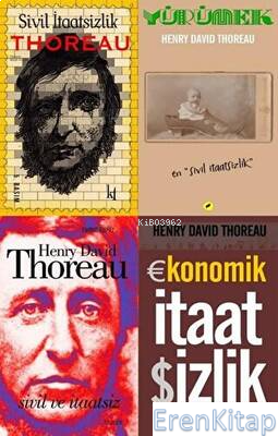 HD Thoreau Seti 4 Kitap Henry David Thoreau