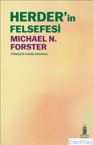 Herder'in Felsefesi Michael Neil Forster