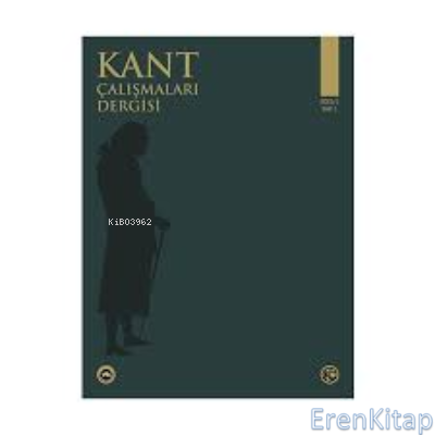 Kant Çalışmaları Dergisi