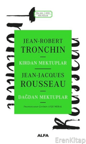 Kırdan Mektuplar Dağdan Mektuplar Jean-Robert Tronchin