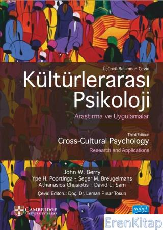 Kültürlerarası Psikoloji - Araştırma ve Uygulamalar - Cross-Cultural Psychology - Research and Applications