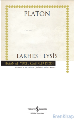 Lakhes - Lysis Platon ( Eflatun )