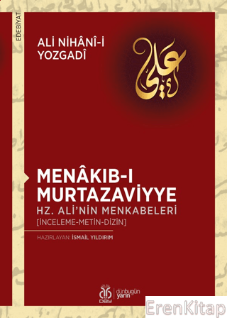 Menakıb-ı Murtazaviyye Ali Nihani-i Yozgadi