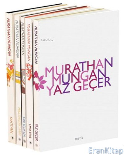 Murathan Mungan Şiir Seti - 5 Kitap Takım Hediyeli