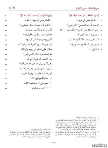 Al-Mushaf Al-Sharif (Topkapı Palace Museum Library, Madina nr. 1) 1-2 