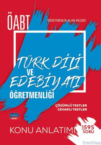Öabt Türk Dili ve Edebiyatı Öğretmenliği - Öğretmenlik Alan Bilgisi / 