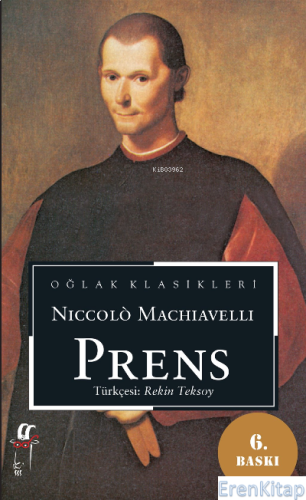 Prens (Cep Boy) Niccolo Machiavelli