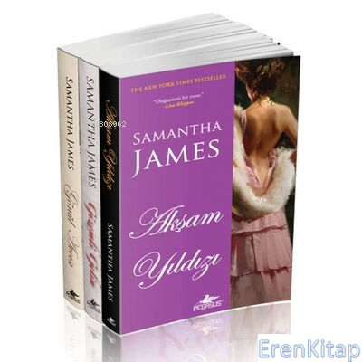 Romantik Kitaplar Serisi Takım Set 3 Kitap Samantha James