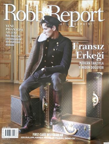 Robb Report Lüks Stil Dergisi - Eylül 2012, Sayı 53, Fransız Erkeği