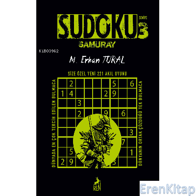 Samuray Sudoku 3 Mustafa Erhan Tural