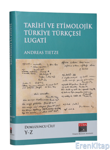 Tarihi ve Etimolojik Türkiye Türkçesi Lugati - 9. Cilt Andreas Tietze