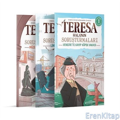 Teresa Hala'nın Soruşturmaları Seti (3 Kitap) : Görsel, Mantıksal ve Bilişsel Beceri Etkinlik Seti (7-9 Yaş)