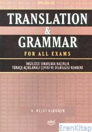 Translation&Grammar for All Exams A. Nejat Alperen