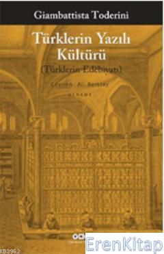 Türklerin Yazılı Kültürü Giambattista Toderini