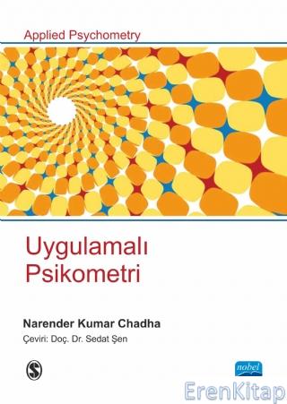 Uygulamalı Psikometri - Applied Psychometry Narender Kumar Chadha