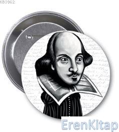 William Shakespeare Karikatür Rozet