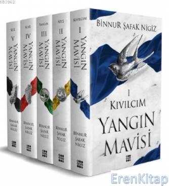 Yangın Mavisi Set (5 Kitap Takım) Binnur Şafak Nigiz